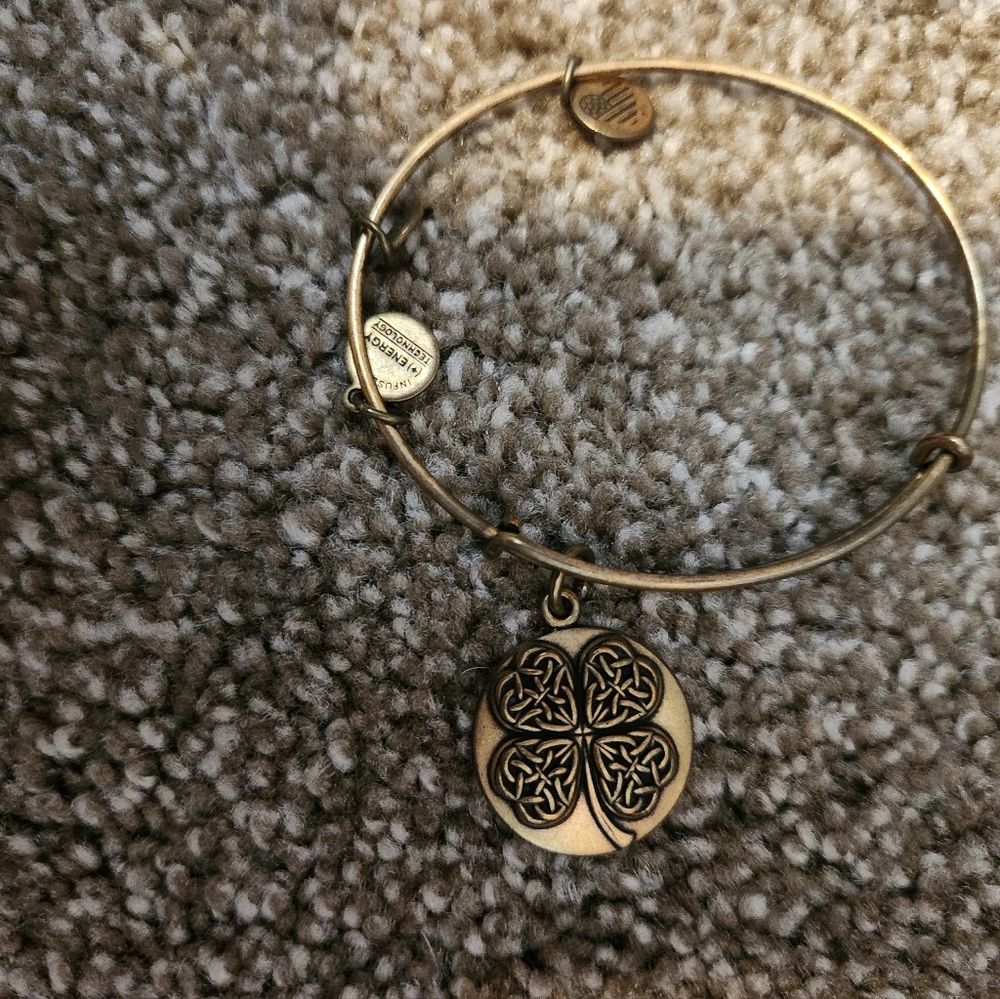 Alex and Ani Shamrock Bracelet